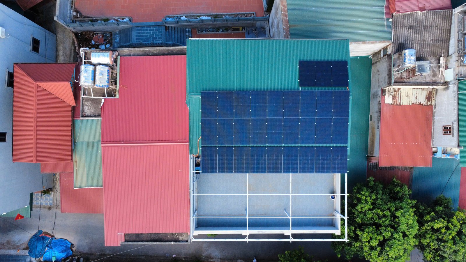 LẮP ĐẶT HỆ 13,5KWP ĐIỆN NĂNG LƯỢNG MẶT TRỜI LƯU TRỮ HYBIRD TẠI - BẮC NINH 