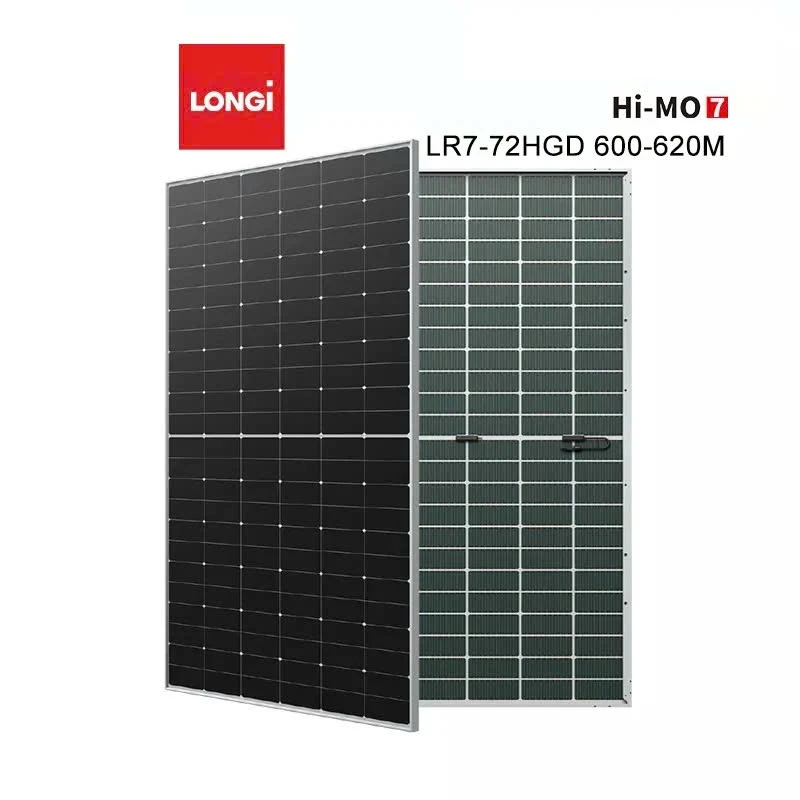 Tấm Pin Năng Lượng Mặt Trời Longi Solar 615W Himo X7 2 Mặt Kính